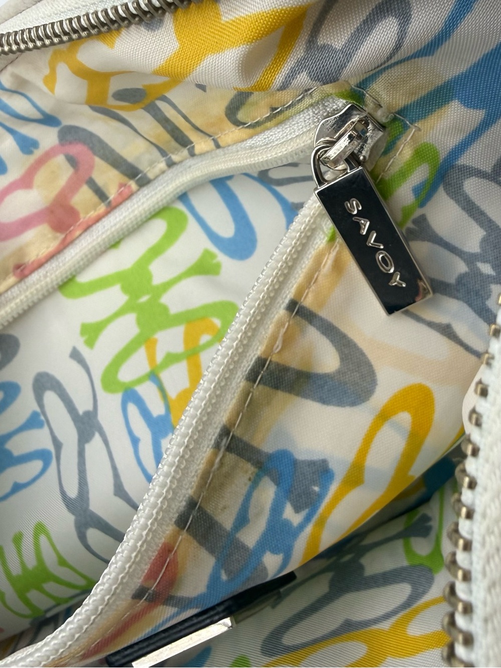 🗼SAVOY • White 36 Shoulder Bag • Made in JAPAN - Picture 15 of 16